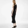 Ankle Length Vest Dress with Tom Ford Metal Plaque