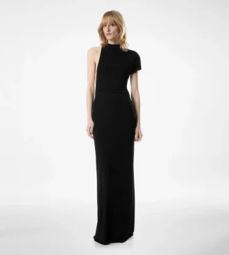 Asymmetric Evening Dress