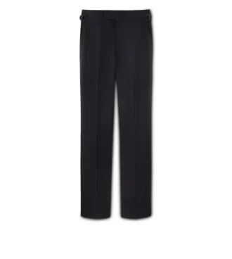 Black Mohair O’Connor Evening Trousers