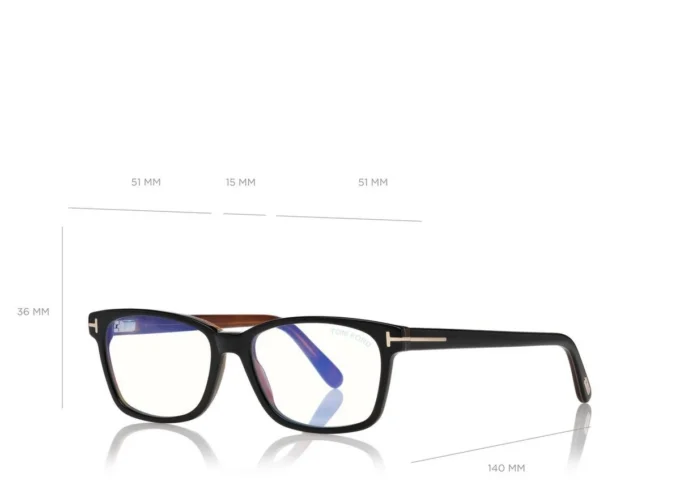 Blue Block Classical Rectangular Opticals