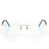 Blue Block Rectangular Opticals
