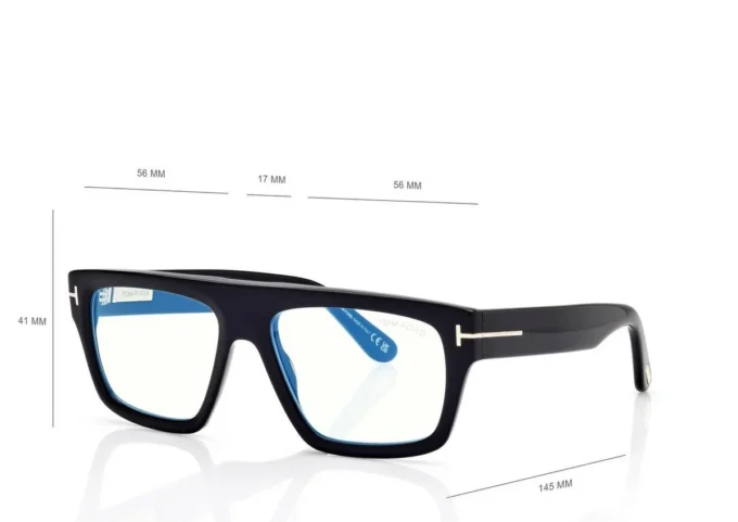 Blue Block Rectangular Opticals