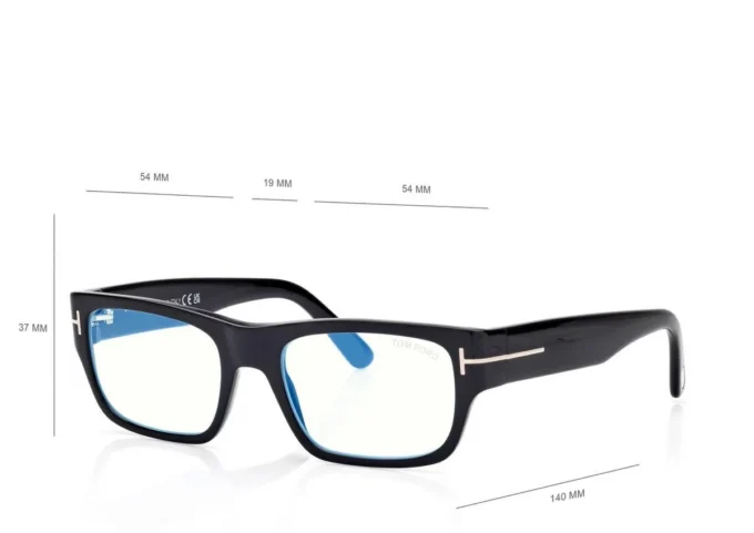 Blue Block Rectangular Opticals Blue Block Rectangular Opticals