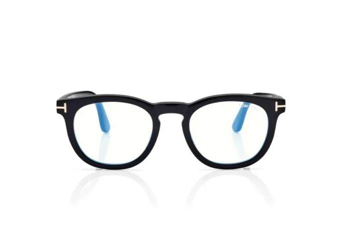 Blue Block Round Opticals