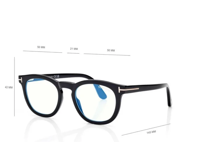 Blue Block Round Opticals