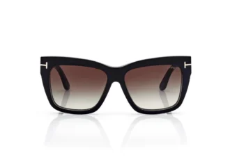 Blue Block Square Opticals with Clip on Sunglasses