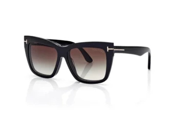 Blue Block Square Opticals with Clip on Sunglasses