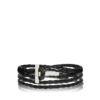 Braided Leather T Bracelet
