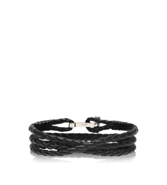Braided Leather T Bracelet Braided Leather T Bracelet