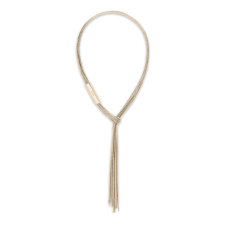 Brass Axis Necklace