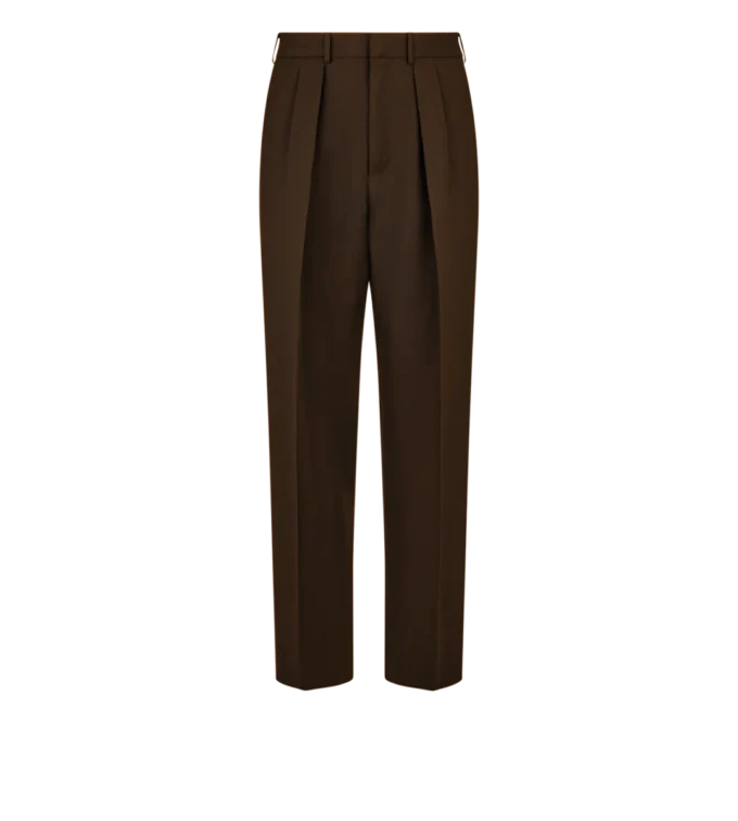 Broken Twill Double Pleat Pant Broken Twill Double Pleat Pant