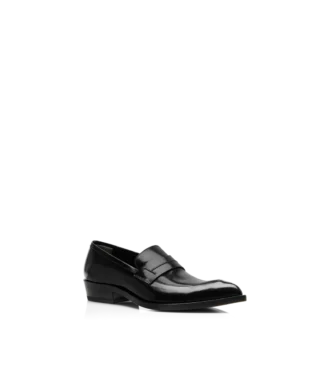 Brushed Leather Eva Loafer