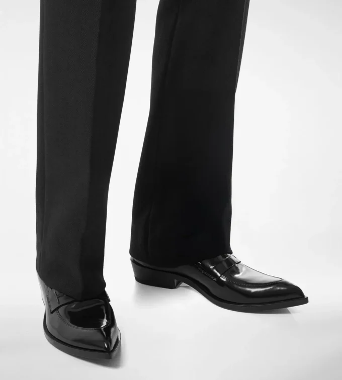 Brushed Leather Eva Loafer Brushed Leather Eva Loafer
