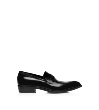 Brushed Leather Loafer