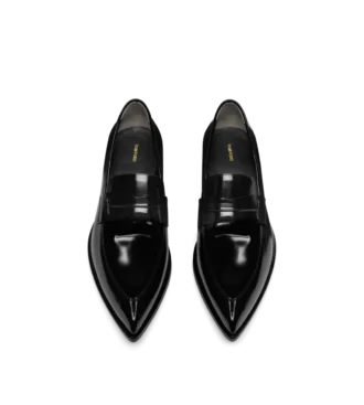 Brushed Leather Loafer