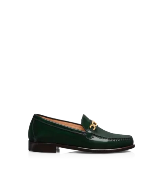 Brushed Leather Whitney Loafer