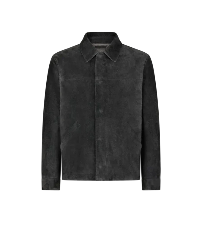 Brushed Suede Workwear Jacket