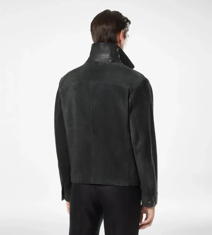Brushed Suede Workwear Jacket