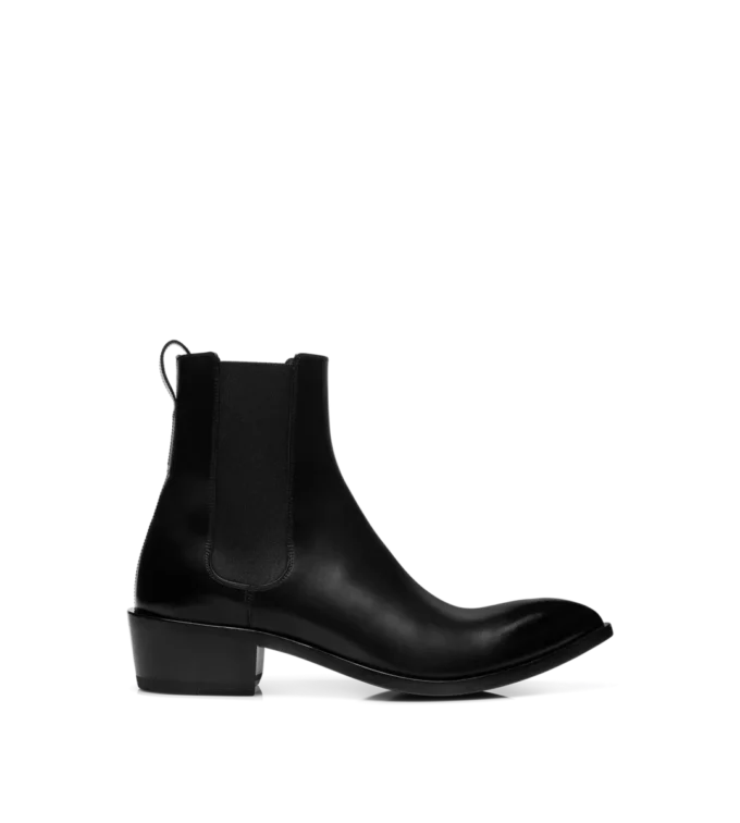 Burnished Leather Chelsea Boot Burnished Leather Chelsea Boot
