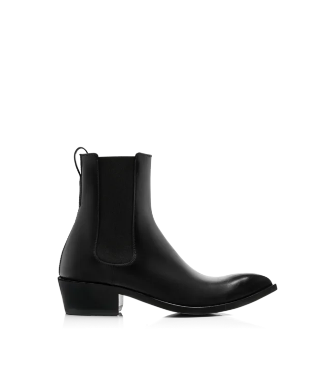 Burnished Leather Chelsea Boot Burnished Leather Chelsea Boot
