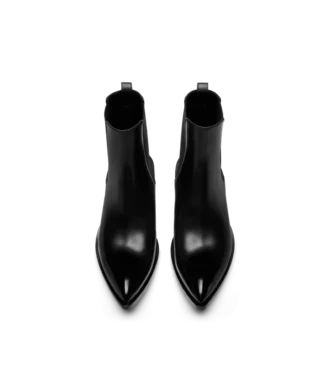 Burnished Leather Chelsea Boot