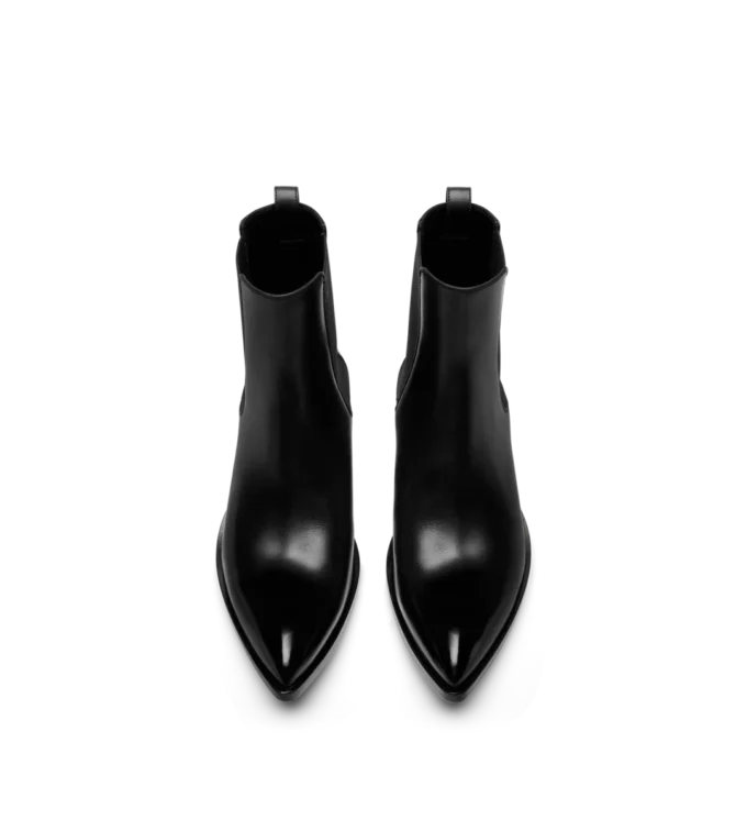 Burnished Leather Chelsea Boot Burnished Leather Chelsea Boot