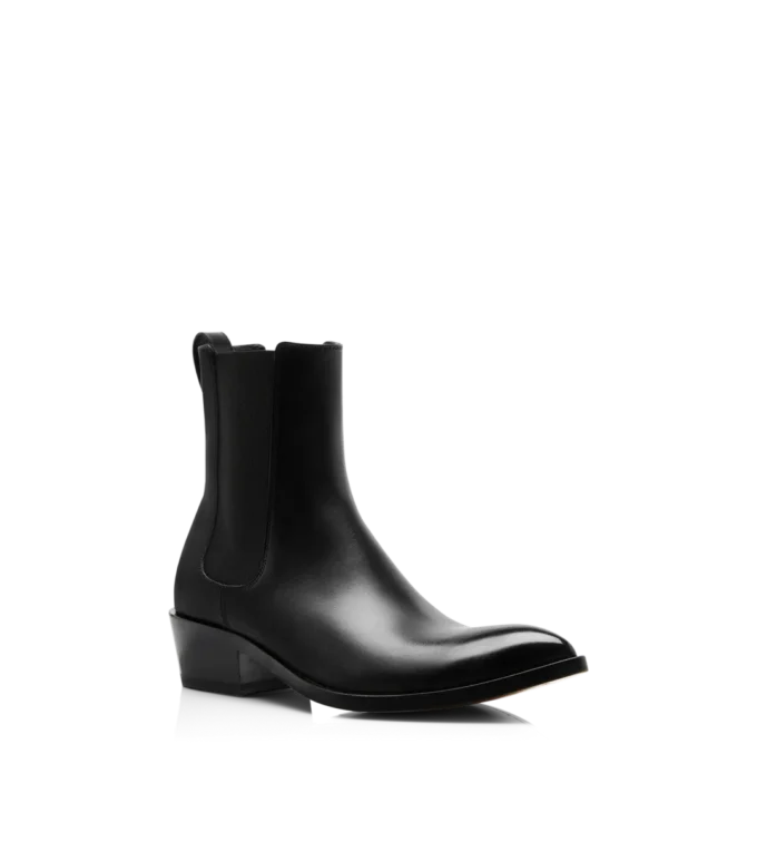 Burnished Leather Chelsea Boot Burnished Leather Chelsea Boot