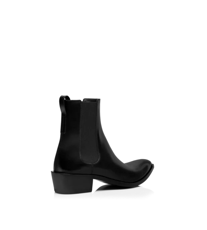 Burnished Leather Chelsea Boot Burnished Leather Chelsea Boot