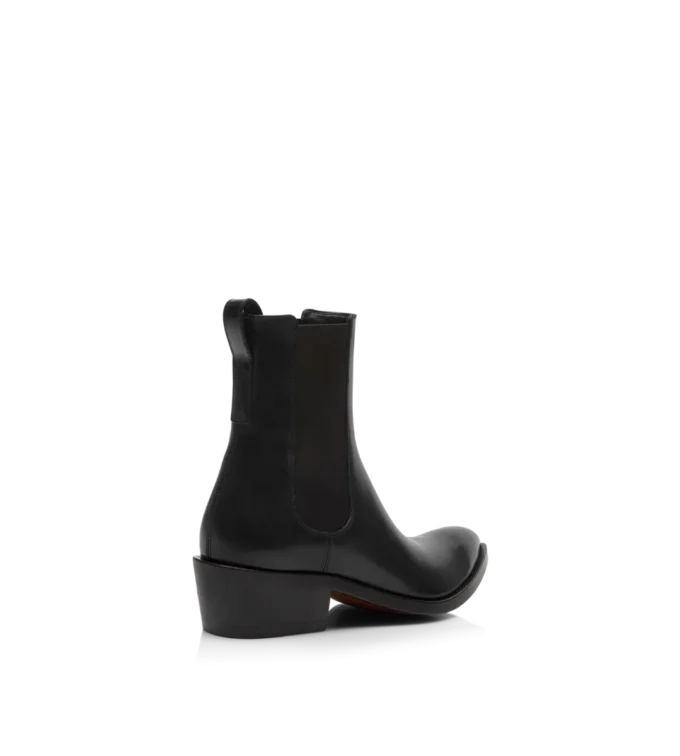 Burnished Leather Chelsea Boot Burnished Leather Chelsea Boot