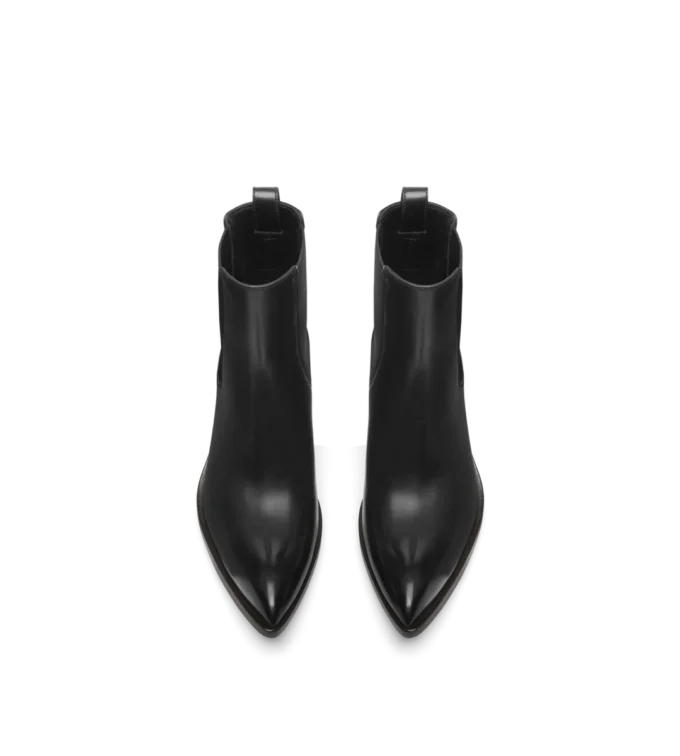 Burnished Leather Chelsea Boot Burnished Leather Chelsea Boot