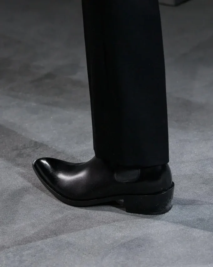 Burnished Leather Chelsea Boot Burnished Leather Chelsea Boot