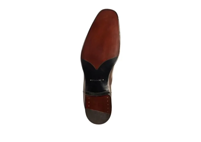Burnished Leather Edgar Chelsea Boot