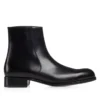 Burnished Leather Edgar Zip Boot