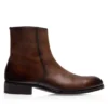 Burnished Leather Edgar Zip Boot
