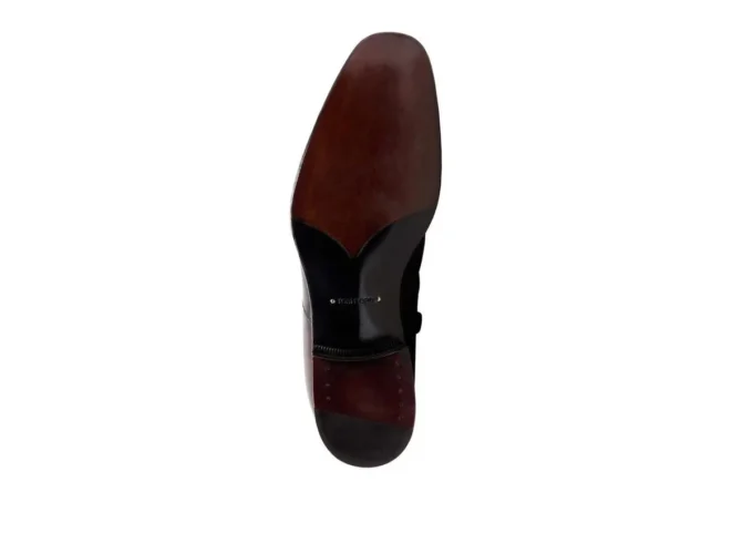 Burnished Leather Edgar Zip Boot