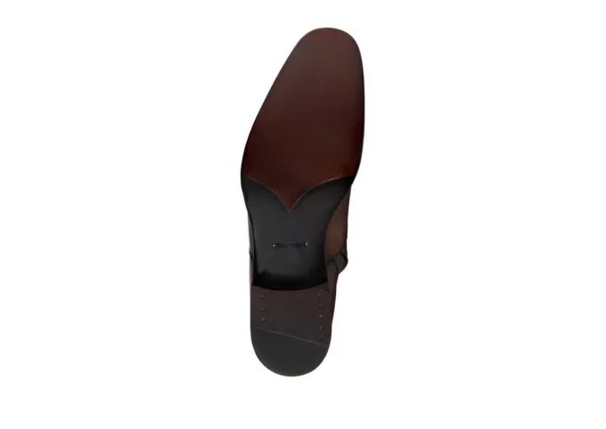 Burnished Leather Edgar Zip Boot