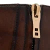 Burnished Leather Edgar Zip Boot