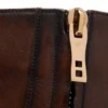 Burnished Leather Edgar Zip Boot