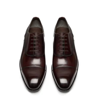 Burnished Leather Elkan Lace Up