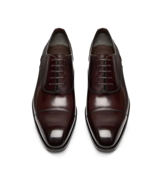 Burnished Leather Elkan Lace Up