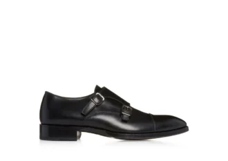 Burnished Leather Elkan Monk Strap