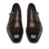 Burnished Leather Elkan Monk Strap
