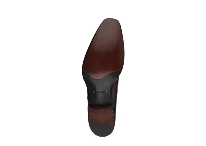 Burnished Leather Elkan Monk Strap