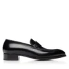 Burnished Leather Elkan Twisted Band Loafer