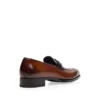 Burnished Leather Elkan Twisted Band Loafer