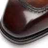 Burnished Leather Elkan Twisted Band Loafer