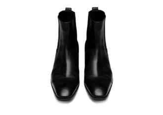 Burnished Leather Gianni Ankle Boot
