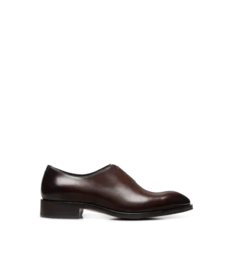 Burnished Leather Whole Cut Lace Up