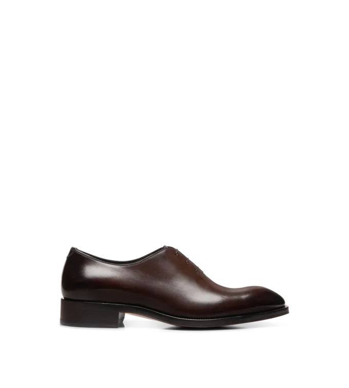 Burnished Leather Whole Cut Lace Up Burnished Leather Whole Cut Lace Up