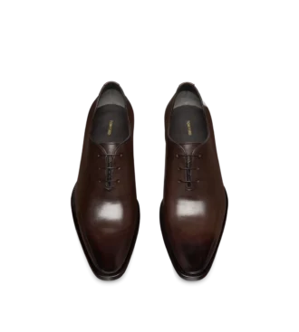Burnished Leather Whole Cut Lace Up